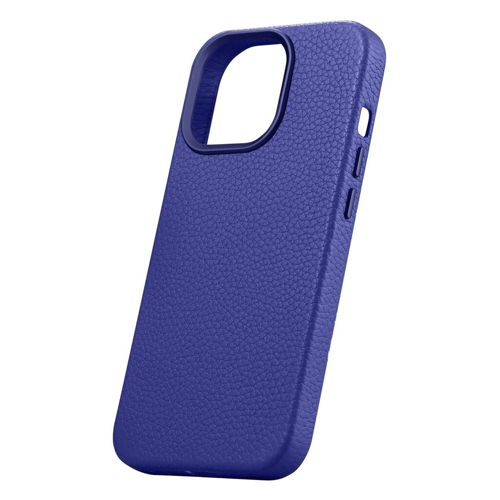 iCarer Litchi Leather iPhone 14 Pro Max Magnetic with MagSafe Dark Blue (WMI14220712-DB) цена и информация | Telefonide kaitsekaaned ja -ümbrised | hansapost.ee