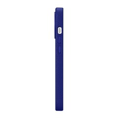 iCarer Litchi Leather iPhone 14 Pro Magnetic MagSafe Dark Blue (WMI14220710-DB) hind ja info | Telefonide kaitsekaaned ja -ümbrised | hansapost.ee