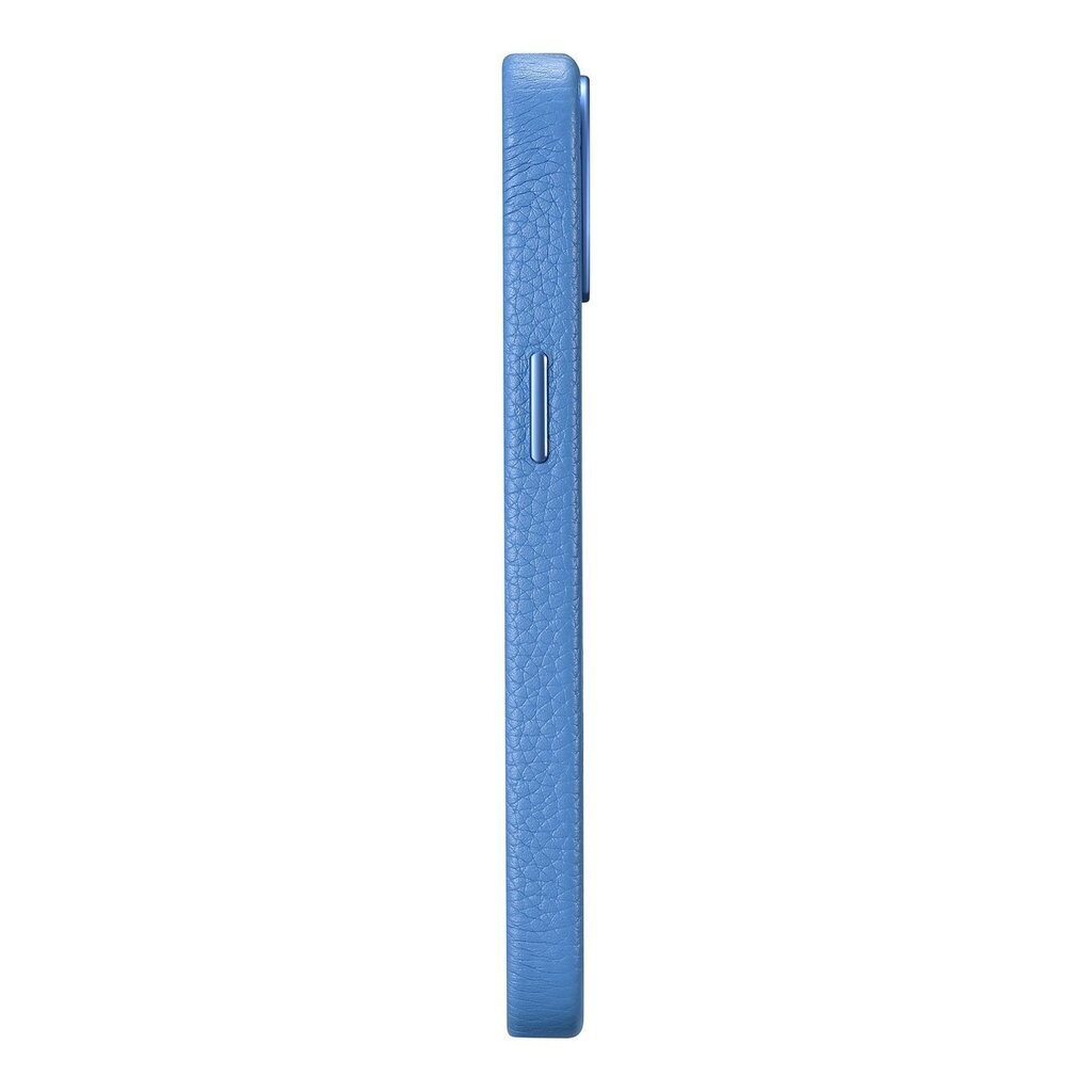 iCarer Litchi Leather iPhone 14 Magnetic MagSafe light blue (WMI14220709-LB) цена и информация | Telefonide kaitsekaaned ja -ümbrised | hansapost.ee