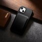 iCarer Litchi Leather iPhone 14 Magnetic MagSafe Black (WMI14220709-BK) цена и информация | Telefonide kaitsekaaned ja -ümbrised | hansapost.ee