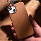 iCarer Leather iPhone 14 brown (WMI14220705-BN) (MagSafe Compatible) цена и информация | Telefonide kaitsekaaned ja -ümbrised | hansapost.ee