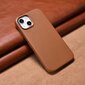 iCarer Leather iPhone 14 brown (WMI14220705-BN) (MagSafe Compatible) hind ja info | Telefonide kaitsekaaned ja -ümbrised | hansapost.ee