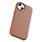 iCarer Leather iPhone 14 brown (WMI14220705-BN) (MagSafe Compatible) цена и информация | Telefonide kaitsekaaned ja -ümbrised | hansapost.ee