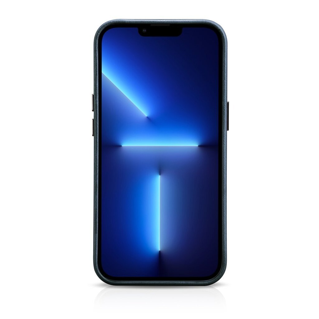 iCarer Leather iPhone 14 Pro Max Magnetic Leather with MagSafe Dark Blue (WMI14220704-BU) hind ja info | Telefonide kaitsekaaned ja -ümbrised | hansapost.ee
