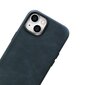 iCarer Leather iPhone 14 Plus Magnetic Leather with MagSafe Dark Blue (WMI14220703-BU) hind ja info | Telefonide kaitsekaaned ja -ümbrised | hansapost.ee