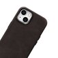 iCarer Oil Wax Leather iPhone 14 Magnetic MagSafe Brown (WMI14220701-BN) цена и информация | Telefonide kaitsekaaned ja -ümbrised | hansapost.ee