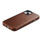 iCarer Leather iPhone 14 Magnetic Leather with MagSafe Brown (WMI14220701-RB) hind ja info | Telefonide kaitsekaaned ja -ümbrised | hansapost.ee