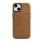 iCarer Oil Wax Leather iPhone 14 Magnetic MagSafe Brown (WMI14220701-TN) цена и информация | Telefonide kaitsekaaned ja -ümbrised | hansapost.ee