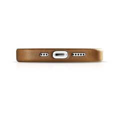 Кожаный чехол iCarer Oil Wax для iPhone 14 с магнитом и MagSafe, коричневый (WMI14220701-TN) цена и информация | Чехлы для телефонов | hansapost.ee