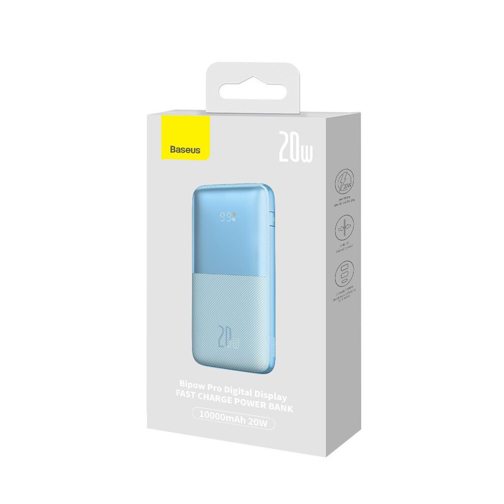 Baseus Pro 10000mAh 20W (PPBD040203) цена и информация | Akupangad | hansapost.ee