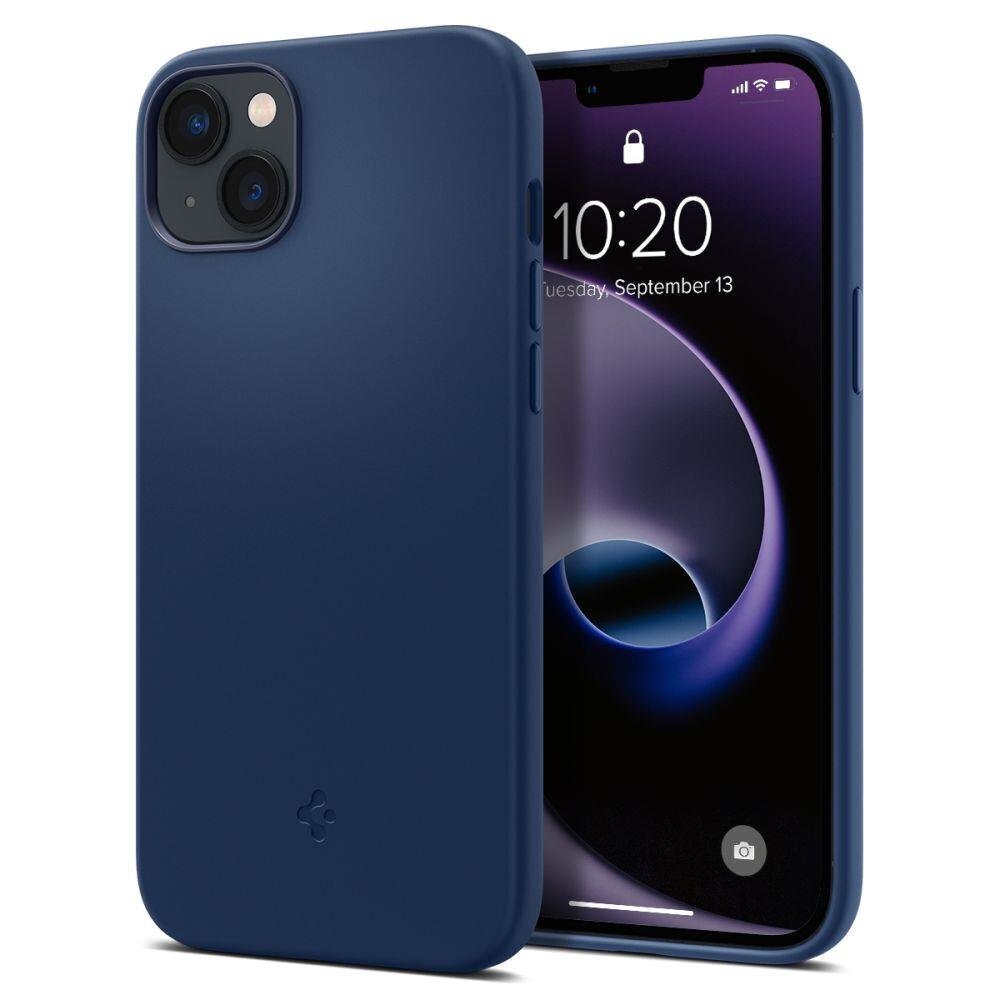 Spigen Silicone Fit iPhone 14 Blue hind ja info | Telefonide kaitsekaaned ja -ümbrised | hansapost.ee