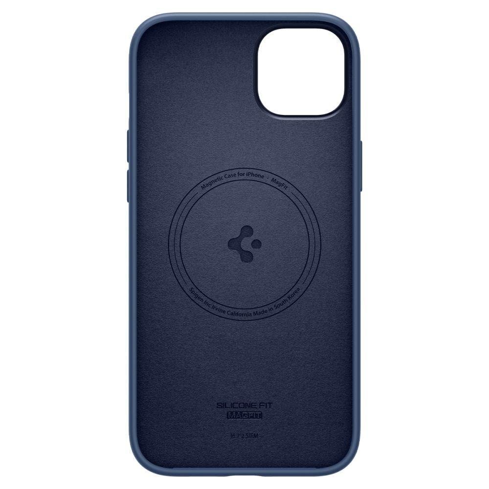 Spigen Silicone Fit iPhone 14 Blue hind ja info | Telefonide kaitsekaaned ja -ümbrised | hansapost.ee