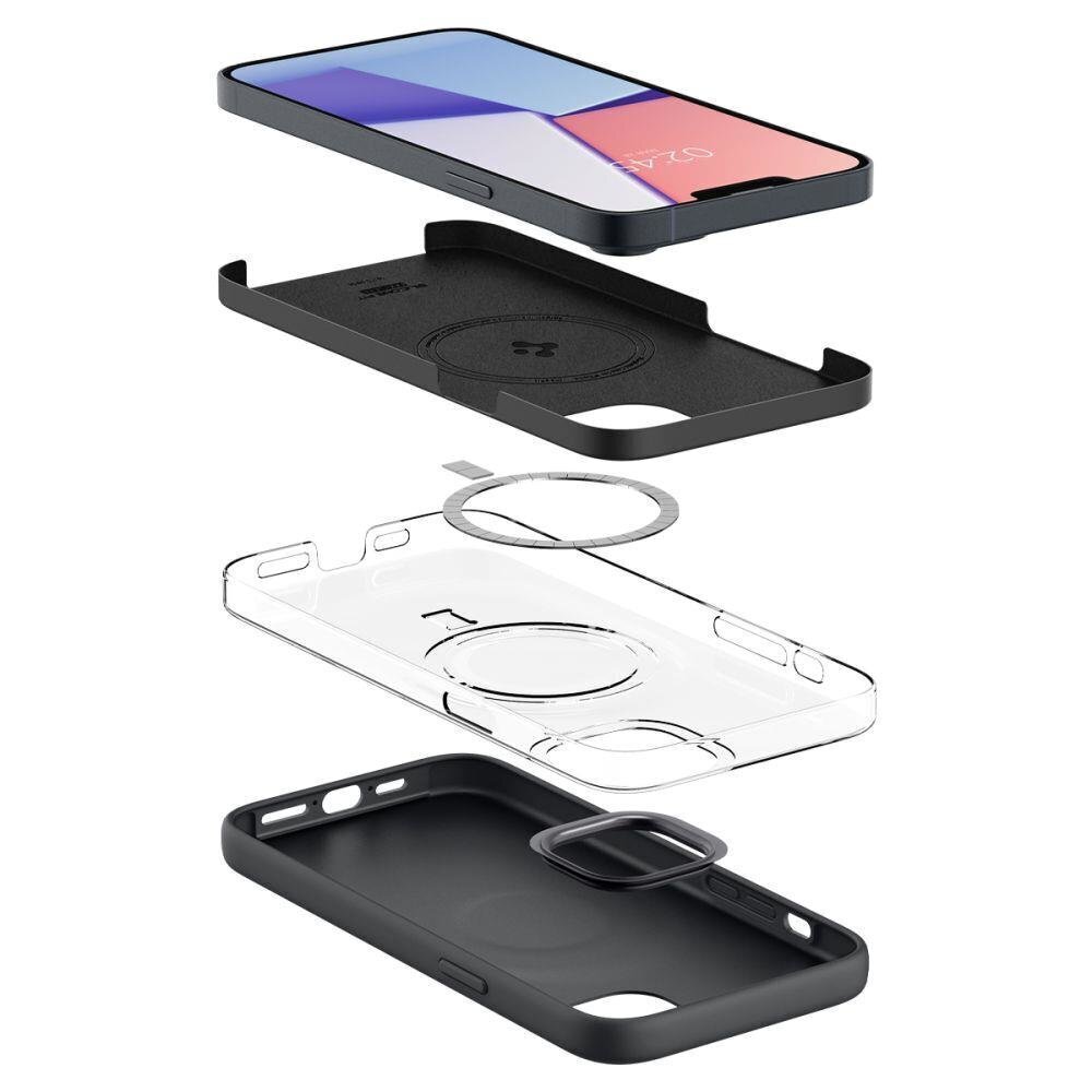 Spigen Silicone Fit iPhone 14 Black hind ja info | Telefonide kaitsekaaned ja -ümbrised | hansapost.ee