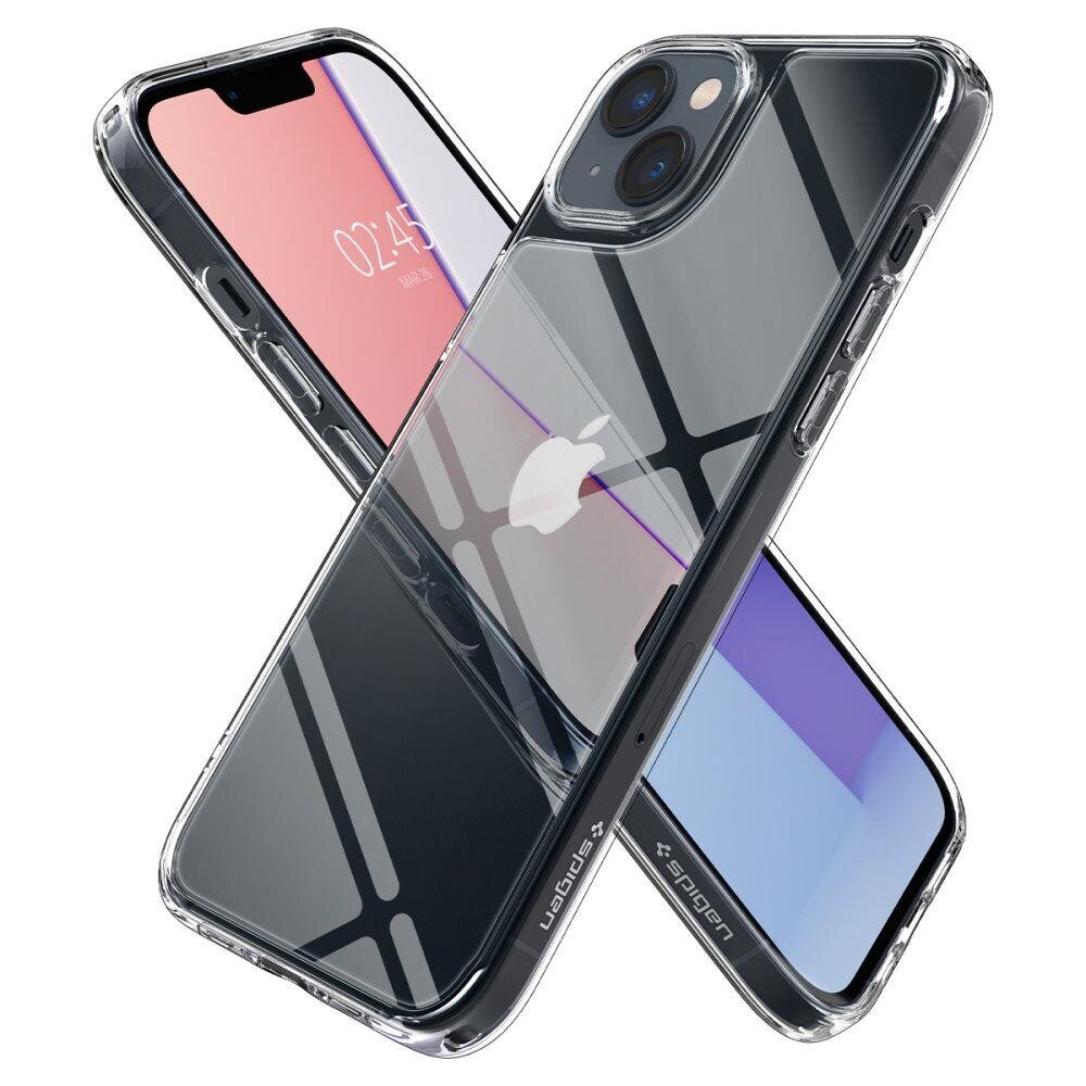 Spigen Quartz Hybrid iPhone 14 Plus Crystal Clear цена и информация | Telefonide kaitsekaaned ja -ümbrised | hansapost.ee