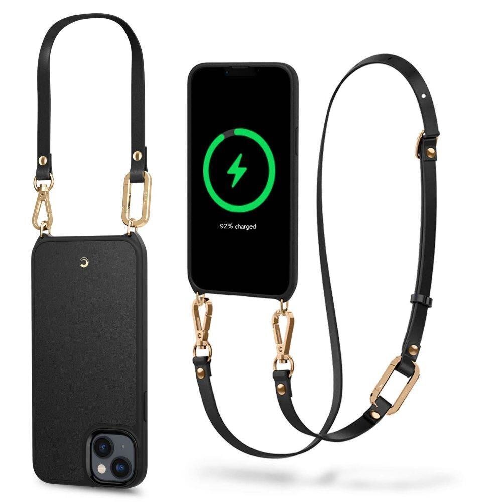 Spigen Cyrill Charm Safe Apple iPhone 14 Black hind ja info | Telefonide kaitsekaaned ja -ümbrised | hansapost.ee