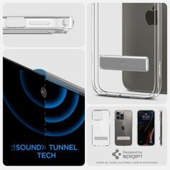 Spigen Ultra Hybrid "S" iPhone 14 Pro Crystal Clear hind ja info | Telefonide kaitsekaaned ja -ümbrised | hansapost.ee