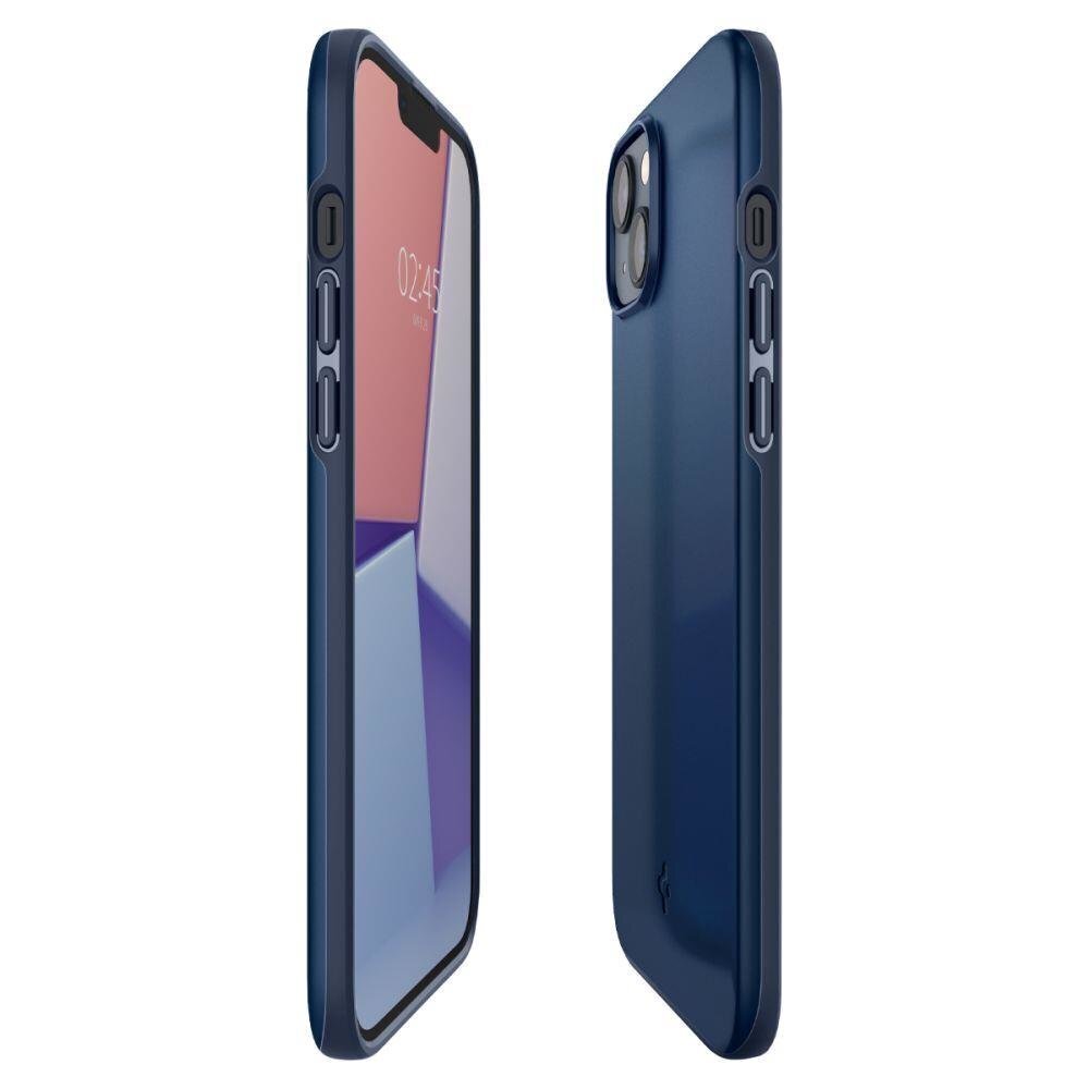 Spigen Thin Fit iPhone 14 Blue цена и информация | Telefonide kaitsekaaned ja -ümbrised | hansapost.ee