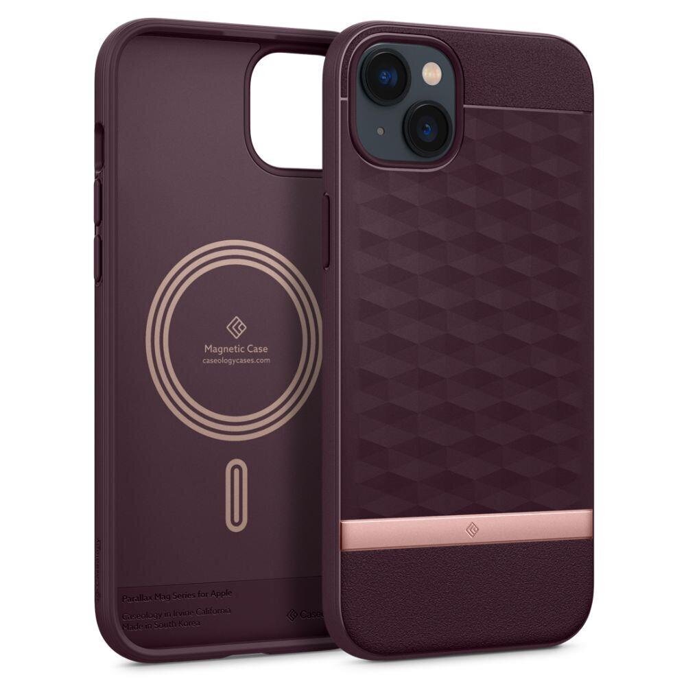 Caseology Parallax Safe iPhone 14 Plus Burgundy цена и информация | Telefonide kaitsekaaned ja -ümbrised | hansapost.ee