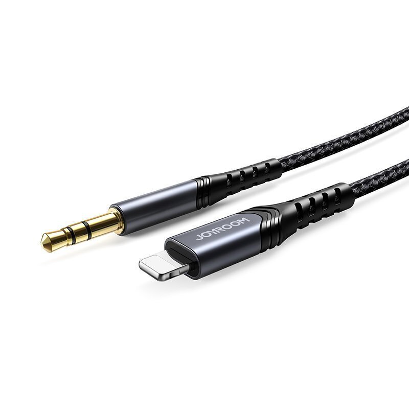 Joyroom stereo audio AUX 3,5 mm mini jack - Lightning for iPhone iPad 1 m (SY-A02) цена и информация | Mobiiltelefonide kaablid | hansapost.ee