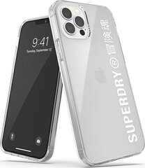 SuperDry Snap iPhone 12 Pro Max hind ja info | Telefonide kaitsekaaned ja -ümbrised | hansapost.ee
