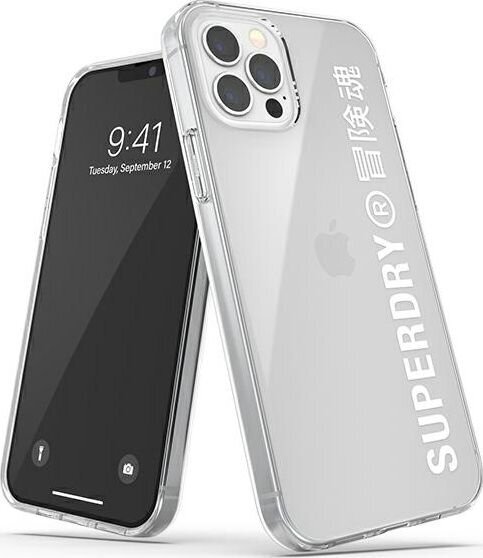 SuperDry Snap iPhone 12/12 Pro hind ja info | Telefonide kaitsekaaned ja -ümbrised | hansapost.ee