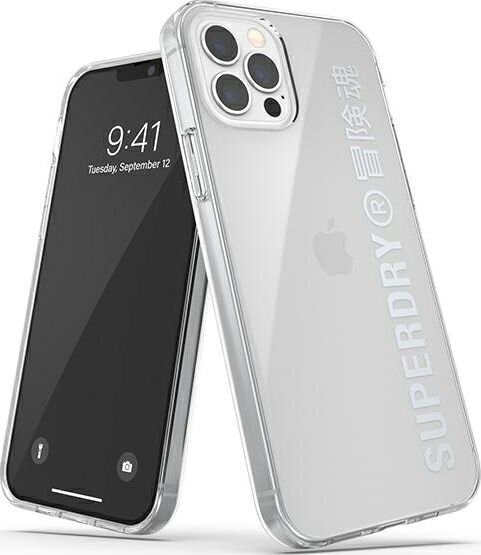 SuperDry Snap iPhone 12/12 Pro hind ja info | Telefonide kaitsekaaned ja -ümbrised | hansapost.ee
