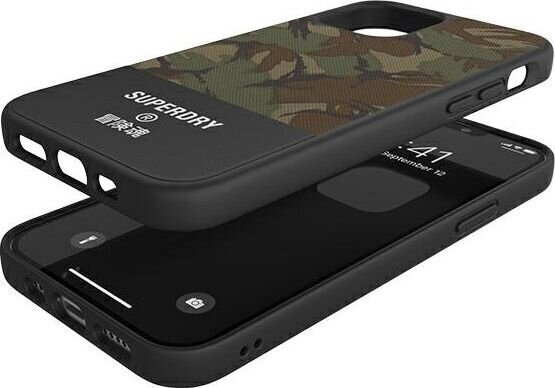 SuperDry Moulded Canvas iPhone 12/12 Pro цена и информация | Telefonide kaitsekaaned ja -ümbrised | hansapost.ee