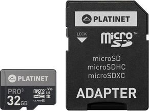 Platinet PMMSD32UIII / 44003 MicroSDHC 32GB цена и информация | Карты памяти | hansapost.ee