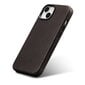 iCarer Leather iPhone 14 Plus Magnetic Leather with MagSafe Brown (WMI14220703-BN) hind ja info | Telefonide kaitsekaaned ja -ümbrised | hansapost.ee