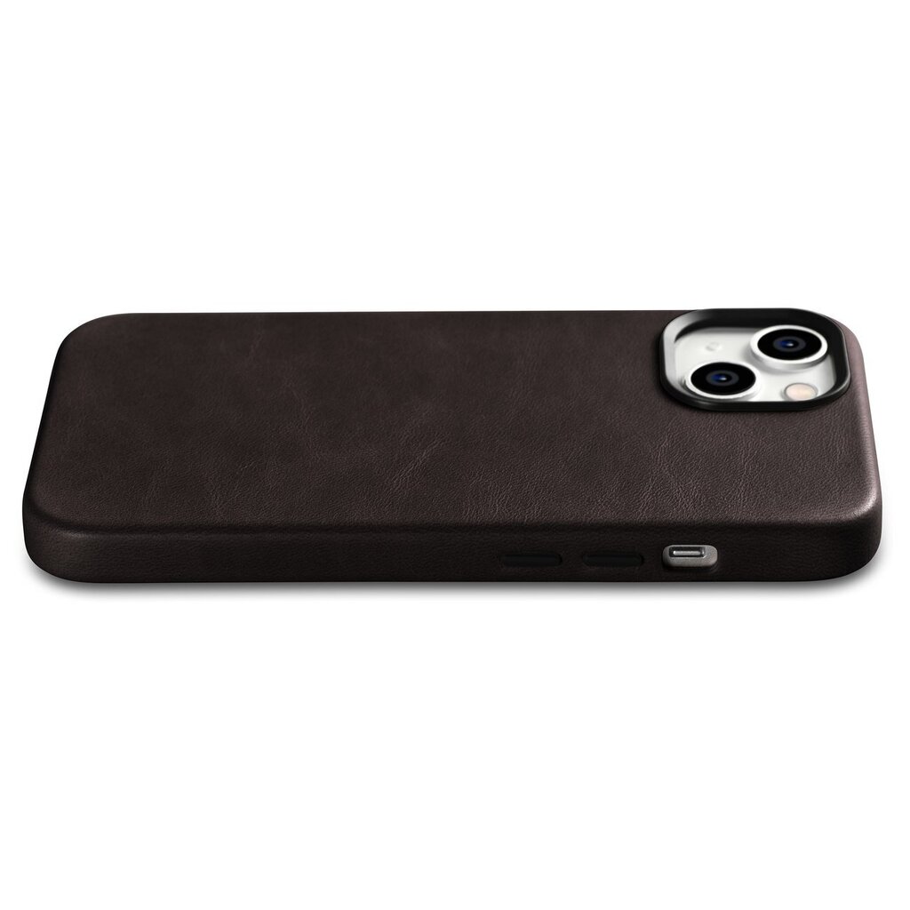 iCarer Leather iPhone 14 Plus Magnetic Leather with MagSafe Brown (WMI14220703-BN) hind ja info | Telefonide kaitsekaaned ja -ümbrised | hansapost.ee