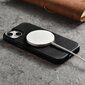 iCarer Leather iPhone 14 Plus Magnetic Leather with MagSafe Black (WMI14220703-BK) цена и информация | Telefonide kaitsekaaned ja -ümbrised | hansapost.ee