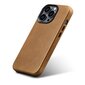 iCarer Leather iPhone 14 Pro Magnetic Leather with MagSafe Brown (WMI14220702-TN) hind ja info | Telefonide kaitsekaaned ja -ümbrised | hansapost.ee