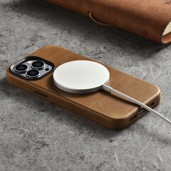 Кожаный чехол iCarer для iPhone 14 Pro с магнитом и MagSafe, коричневый (WMI14220702-TN) цена и информация | Чехлы для телефонов | hansapost.ee