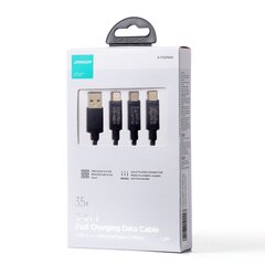 Кабель Joyroom 3in1 USB - USB Type C / Lightning / микро USB 3,5 A 1,2 м (S-1T3015A5) цена и информация | Borofone 43757-uniw | hansapost.ee