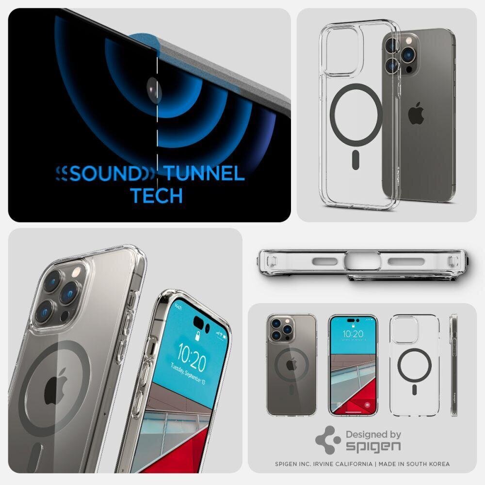 Spigen Ultra Hybrid iPhone 14 Pro GRAPHITE hind ja info | Telefonide kaitsekaaned ja -ümbrised | hansapost.ee