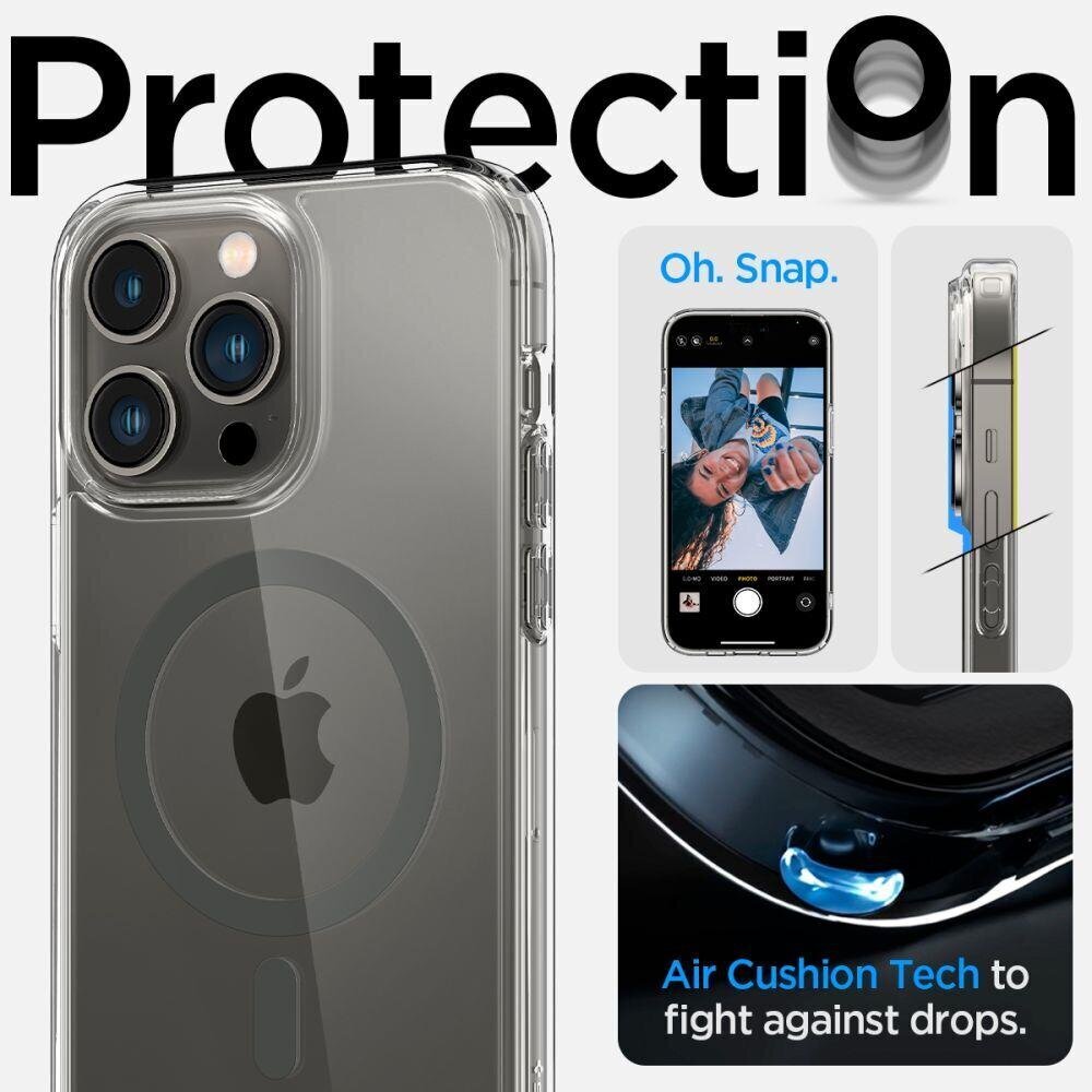 Spigen Ultra Hybrid iPhone 14 Pro GRAPHITE цена и информация | Telefonide kaitsekaaned ja -ümbrised | hansapost.ee