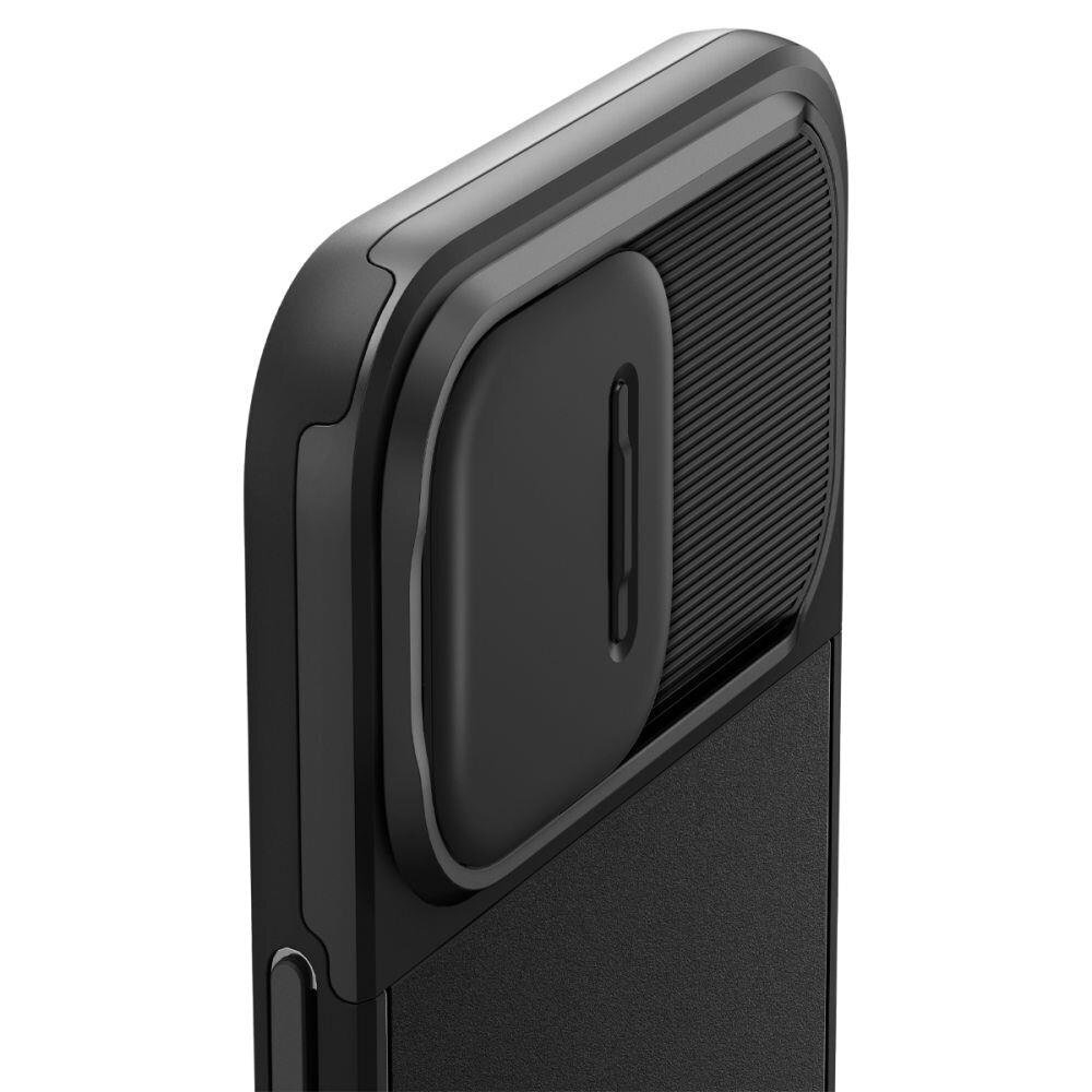 Spigen Optik Armor iPhone 14 Pro Max Black hind ja info | Telefonide kaitsekaaned ja -ümbrised | hansapost.ee