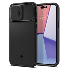 Spigen Optik Armor iPhone 14 Pro Max Black hind ja info | Telefonide kaitsekaaned ja -ümbrised | hansapost.ee