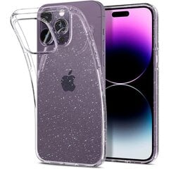 Чехол Spigen Liquid Crystal для iPhone 14 Pro Max, с блестками, прозрачный цена и информация | Чехлы для телефонов | hansapost.ee