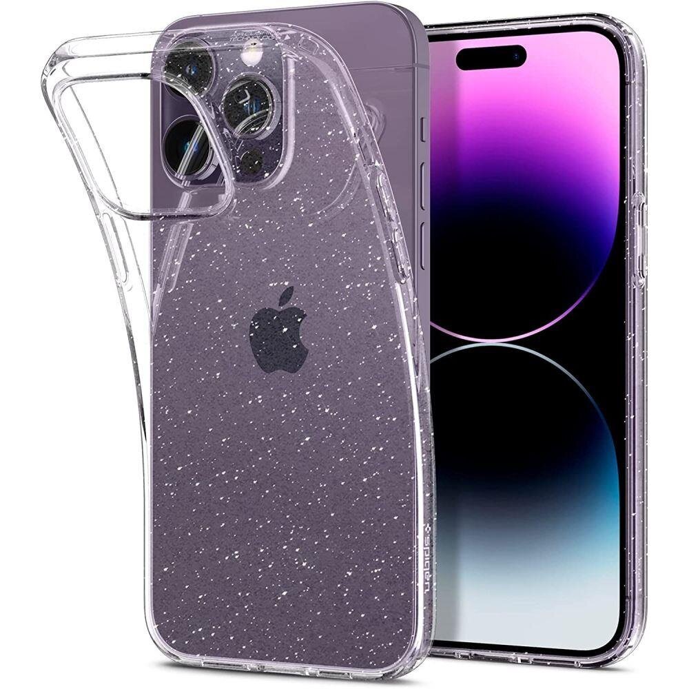 Spigen Liquid Crystal iPhone 14 Pro Max Glitter Crystal hind ja info | Telefonide kaitsekaaned ja -ümbrised | hansapost.ee