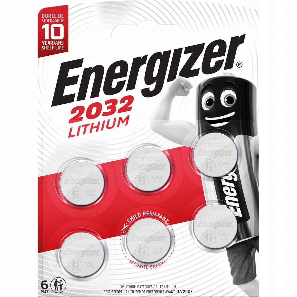 Energizer 435853, 6 tk. цена и информация | Patareid | hansapost.ee