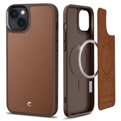 Spigen Cyrill Kajuk Safe Apple iPhone 14 Plus Brown hind ja info | Telefonide kaitsekaaned ja -ümbrised | hansapost.ee