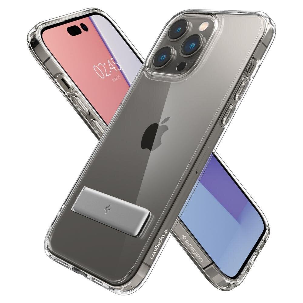 Spigen Ultra Hybrid "S" iPhone 14 Pro Max Crystal Clear hind ja info | Telefonide kaitsekaaned ja -ümbrised | hansapost.ee