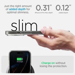 Spigen Ultra Hybrid "S" iPhone 14 Pro Max Crystal Clear hind ja info | Telefonide kaitsekaaned ja -ümbrised | hansapost.ee