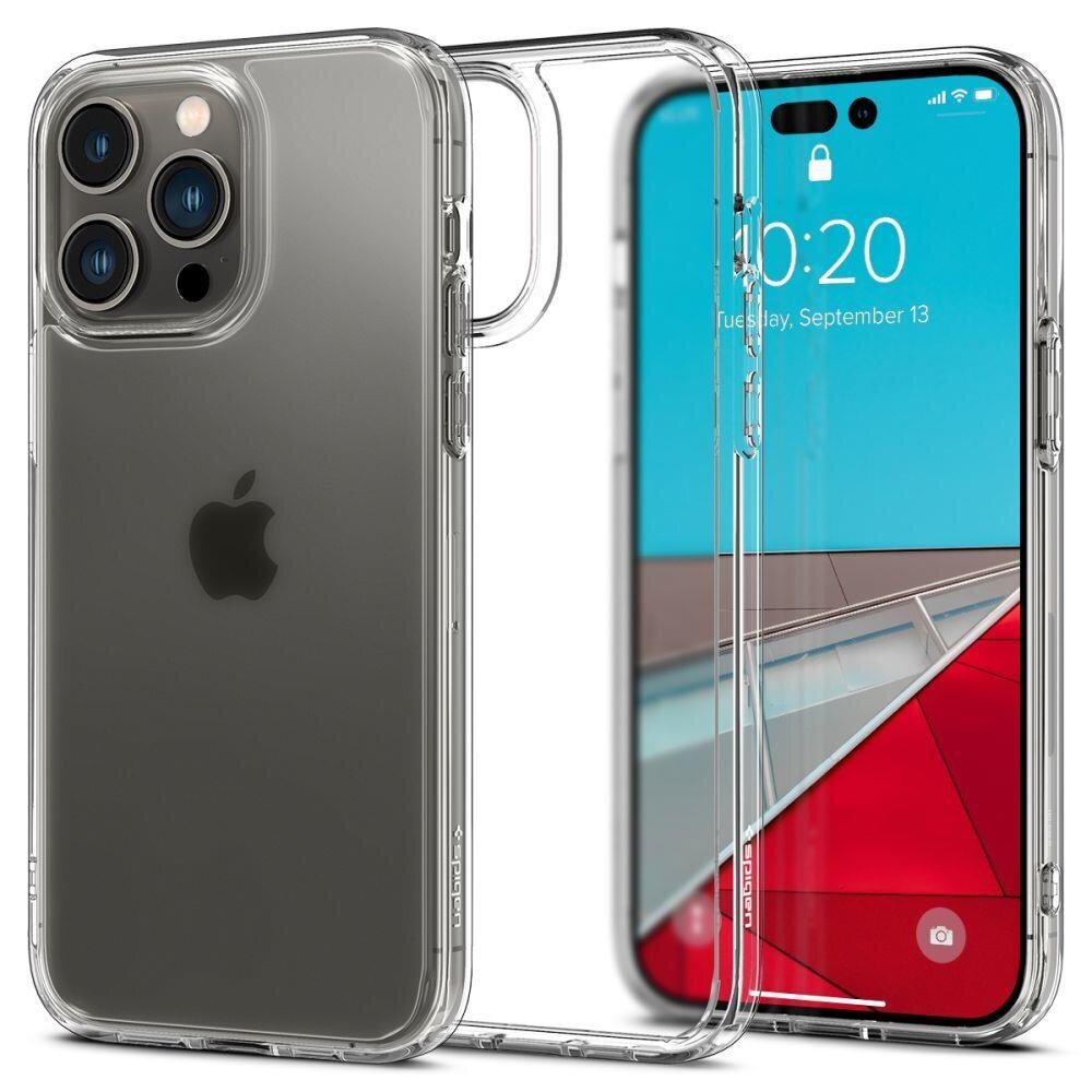 Spigen Ultra Hybrid iPhone 14 Pro FROST Clear hind ja info | Telefonide kaitsekaaned ja -ümbrised | hansapost.ee