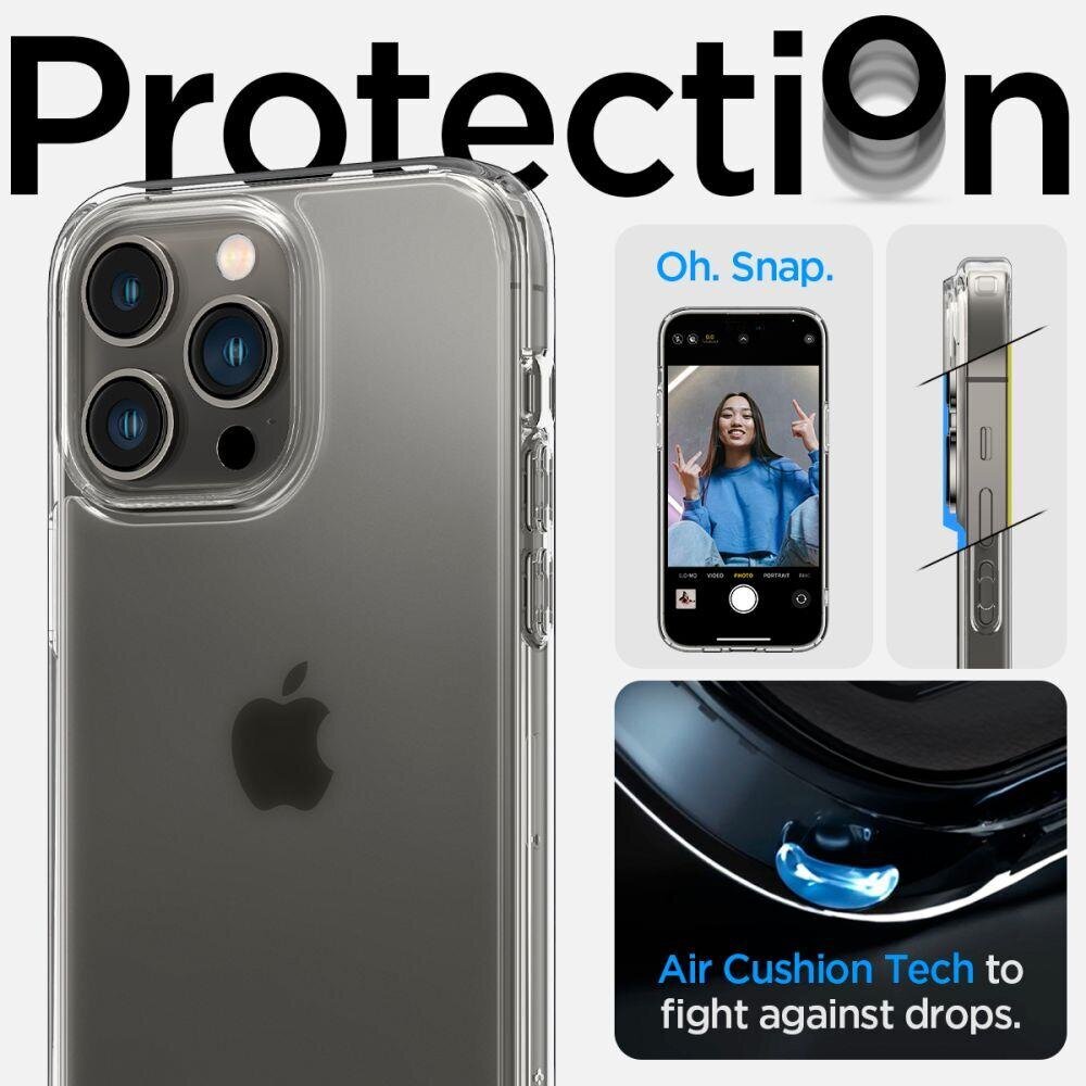 Spigen Ultra Hybrid iPhone 14 Pro FROST Clear hind ja info | Telefonide kaitsekaaned ja -ümbrised | hansapost.ee