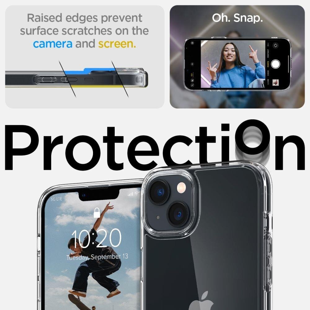 Spigen Ultra Hybrid iPhone 14 Plus Crystal Clear hind ja info | Telefonide kaitsekaaned ja -ümbrised | hansapost.ee