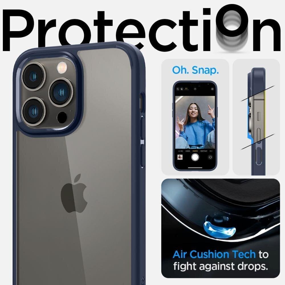 Spigen Ultra Hybrid iPhone 14 Pro Blue hind ja info | Telefonide kaitsekaaned ja -ümbrised | hansapost.ee