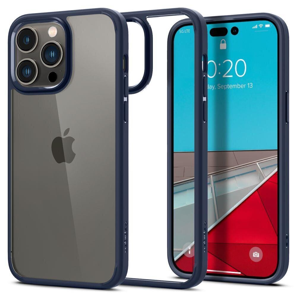 Spigen Ultra Hybrid iPhone 14 Pro Blue hind ja info | Telefonide kaitsekaaned ja -ümbrised | hansapost.ee