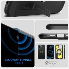 Spigen Tough Armor iPhone 14 Pro Black hind ja info | Telefonide kaitsekaaned ja -ümbrised | hansapost.ee